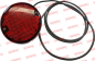 Preview: 34106 Kempf Nebelschlußleuchte, rund, LED, d=140, t=52,5 mm